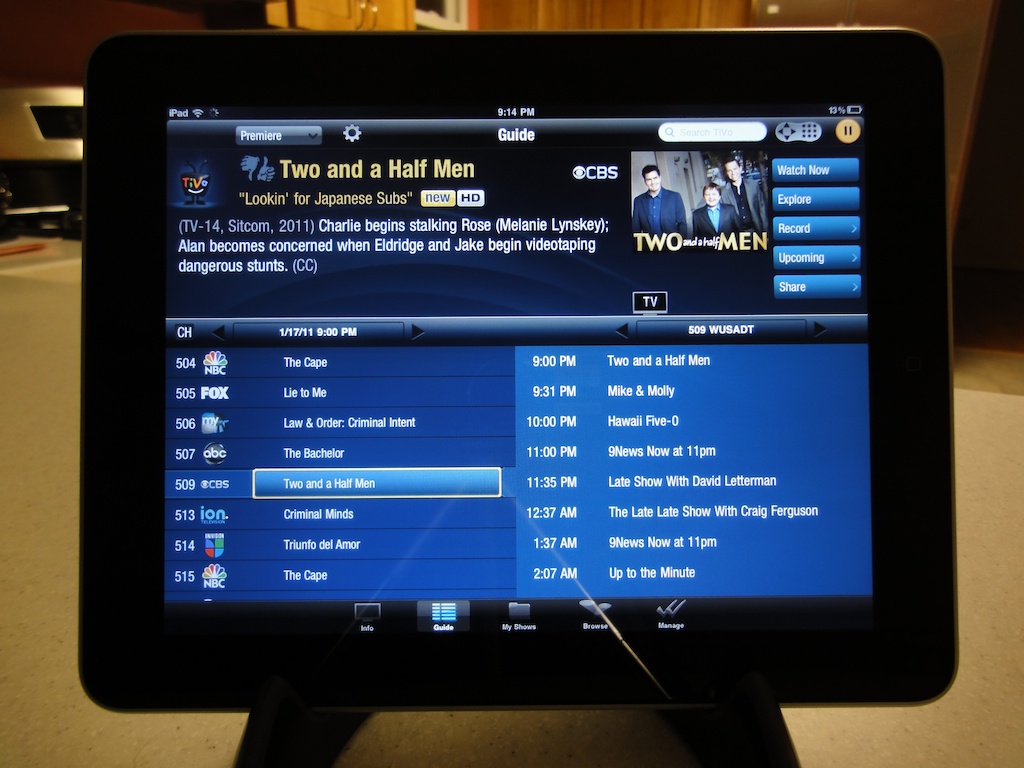 tivo apps for mac